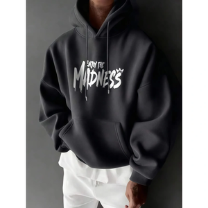 High Quality Heavyweight Unisex Print on Demand <b>Hoodies</b> Custom Men's Oversized <b>Hoodies</b> Cotton Fleece Men's <b>Hoodies</b> for Men - Product Image 5