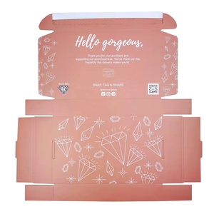 Tùy chỉnh cao cấp Kích thước nhỏ sóng Kraft vận chuyển hộp vật liệu tái chế Matt cán thân thiện với môi thư giấy - Product Image 5