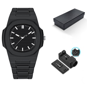 นาฬิกาควอตซ์ทรงสี่เหลี่ยมคลาสสิกสุดสร้างสรรค์ กันน้ำ วัสดุโพลีคาร์บอเนต ขายดี พร้อมโลโก้สั่งทำได้ สไตล์ผู้ชาย - Product Image 5