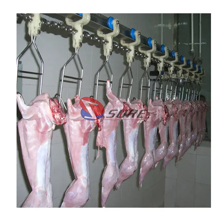 New Halal Chicken Goose Rabbit Slaughtering Line Machine Steel and Stainless Steel 220V Motor for Farms