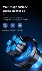 Aspirateur robot intelligent Liectroux I10 pour la maison, automatique, rechargeable, nettoyeur de sols, aspirateur à main, aspirateur à batterie I10 - Product Image 3