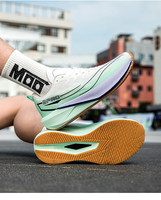 Chaussures de course respirantes en mesh pour femmes avec plaque en carbone et absorption des chocs Zapatillas De Correr