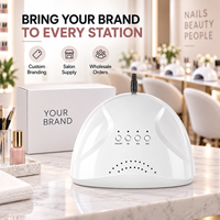 Lampe UV LED sans fil personnalisée 48W pour le séchage du vernis gel en salon de manucure, vente en gros, fournisseur OEM pour acheteurs mondiaux