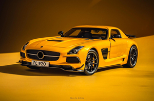ชุดแต่งสไตล์ Mercedes SLS R197 Black Series คาร์บอนไฟเบอร์ กันชนหน้า-หลัง สปอยเลอร์ ฝากระโปรง สภาพใหม่ - Product Image 5