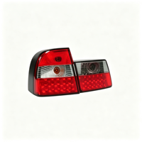 Kit de feux arrière LED améliorés pour BMW Série 5 E34 1988-1996 avec DRL, feux de recul et clignotants dynamiques, Plug and Play, Accessoires automobiles