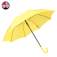 Nouvelles inventions : Parapluie droit coupe-vent en fibre de verre, personnalisé avec logo, de marque chinoise, design de créateur, idéal comme cadeau