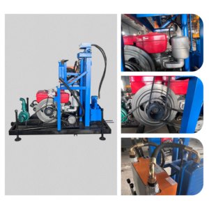 Foreuse <span class=keywords><strong>portable</strong></span> sur roues de 150 m pour puits d'eau – Prix abordable - Product Image 5