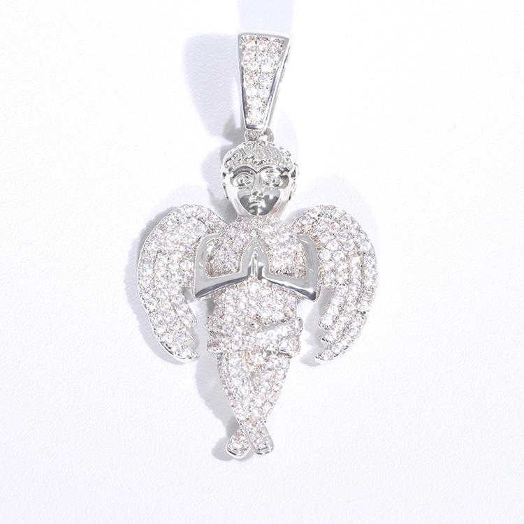 Pendentif ange blanc C