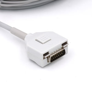 Câble EKG Fukuda <span class=keywords><strong>ME</strong></span> Direct-Connect 10 dérivations pour câble ECG Cardisuny <span class=keywords><strong>KP</strong></span>-500 <span class=keywords><strong>KP</strong></span>-500D - Product Image 3