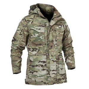 Chaqueta cortavientos impermeable gruesa con capucha para hombre OEM al por mayor superventas para cierre con cremallera de invierno - Product Image 6
