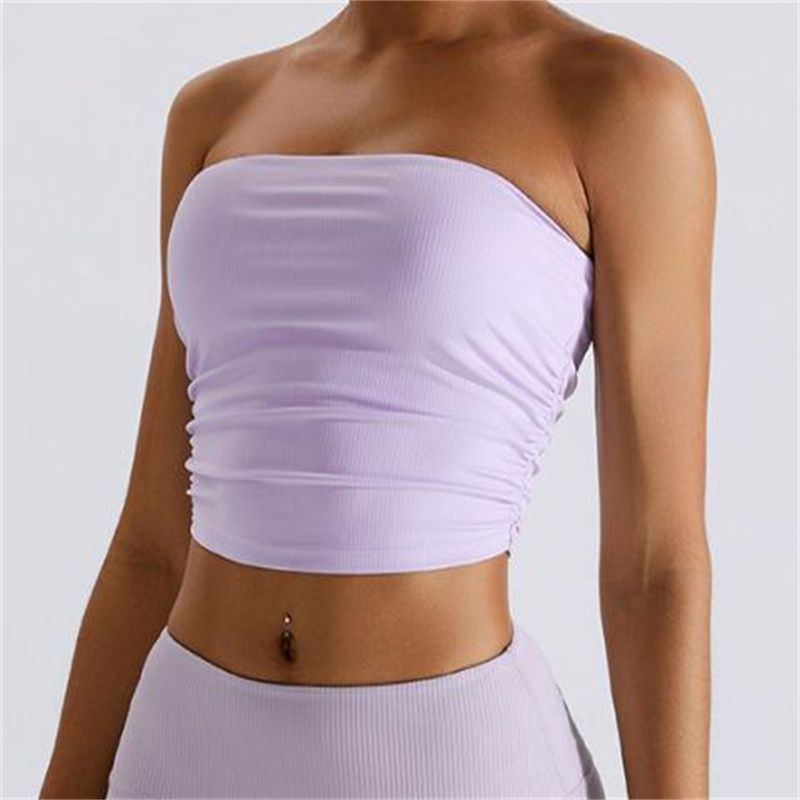 Women's Lightweight High Support Racerback Tops-Spring Gym Yoga Top Four-Way Stretch Sweat-Wicking for Medium women's sports bra