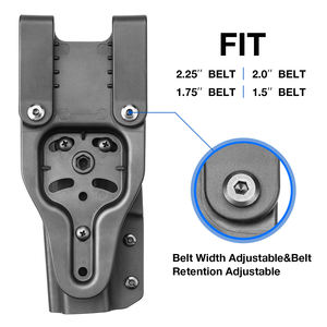 <span class=keywords><strong>Owb</strong></span> <span class=keywords><strong>Kydex</strong></span> Rechterhand Duim Release <span class=keywords><strong>Holster</strong></span> Voor 17/19/19x/22/23/31/32 Gun & Flower Serie Gemaakt Van Pvc - Product Image 3