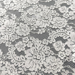 Новая высококачественная легкая ткань из хлопка, вискозы и нейлона с жаккардовым кружевом, индивидуальные дизайны для женской свадебной и праздничной одежды - Product Image 5