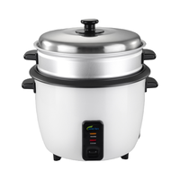 Offre spéciale du Nouvel An, cuiseur à riz électrique automatique miniature de haute qualité de 1 L en acier inoxydable avec revêtement antiadhésif pour la maison
