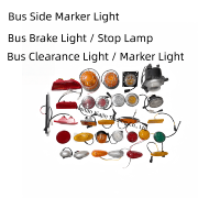 Nouveaux accessoires d'éclairage pour bus, phares antibrouillard LED + ampoule 24V, gamme complète, pour bus de passagers