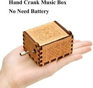 Nouvelle conception, prix d'usine, boîte à musique en bois 3D, boîte à musique à manivelle, vente en gros, boîte à musique avec poupée dansante, boîte à musique, boîte à bijoux musicale, Danci - Product Image 5