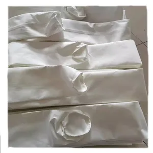 Dust Filter Bag Polyester / Flumex / PTFE Bag Filter For Dust Collect