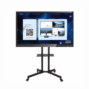 Заводская цена на заказ 55 65 75 дюймов интерактивный монитор плоская панель мульти сенсорный экран цифровая доска смарт-доска для встреч