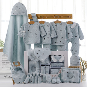 Set Regalo per Neonati 22 Pezzi a Prezzo di Fabbrica, Completo di Vestiti per Bambini 0-12 Mesi, Autunno Inverno, Prodotti per Neonati - Product Image 1