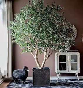 Us and European Local Warehouse Free Shipping&amp;Sample Outdoor Large Size Big Size Plastic <strong>Trunk</strong> Fiberglass Olive <strong>Tree</strong> - Product Image 1