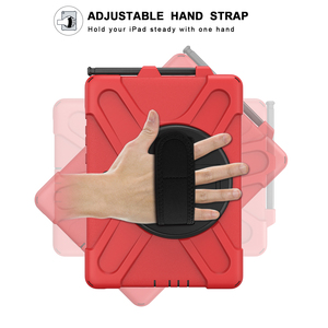 Funda giratoria para tableta a prueba de golpes de 360 grados para Samsung <span class=keywords><strong>Galaxy</strong></span> <span class=keywords><strong>Tab</strong></span> <span class=keywords><strong>Active</strong></span> <span class=keywords><strong>4</strong></span> Pro 10,1 con correa para el hombro - Product Image 3