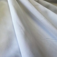 Tissu de drap de lit blanc teint en usine pas cher, 100 % microfibre de polyester, couleur unie, textile de maison, tissu de doublure pour drap de lit