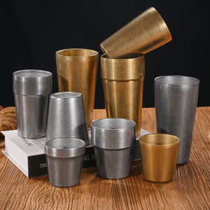 Retro 304 Stainless Steel <b>Mug</b> 180ML 260ML 300ML 350ML 450ML 550ML Durable Industrial Style Coffee Tea Beer Cup - Product Image 2