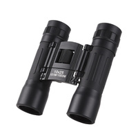 Binoculares Civiles Portátiles HD 10x25 para Exteriores, Conciertos, Visión Nocturna con Poca Luz, Ultra Alta Definición, Uso en Campo
