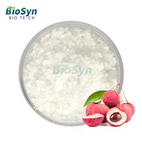 Biosyn Hot Selling Spray Gedroogd/Gevriesdroogd Lychee Poeder Food Grade Geconcentreerd Lychee Vruchtensap Poeder