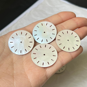 Tùy Chỉnh 2A Lớp 29*0.4Mm Vỏ Tự Nhiên Lau/Trắng Mẹ Ngọc Trai Xem Quay Số Phụ Kiện Đồng Hồ Đeo Tay Công Cụ & Các Bộ Phận - Product Image 6