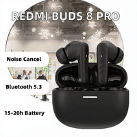 Earbud Nirkabel TWS ANC OEM, Pengisian Daya Tipe-C 5.3, Earphone Peredam Kebisingan untuk Perjalanan Sehari-hari