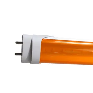 T8 4ft 20W LED ambre lumière de tube pièce Sombre lumière UV LED tube jaune salle blanche luminaire musée d'art lumière