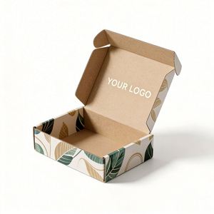Customized Packaging Boxes <b>Paper</b> Boxfree Design Eco-Friendly Custom Logo Printed Kraft Mailing Embossed Handling for Brands - Product Image 2