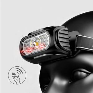 Con sensor de luz roja [batería incorporada + cable de carga USB] Nuevo modelo de linterna frontal LED portátil mini para pesca nocturna IP6x4 - Product Image 6