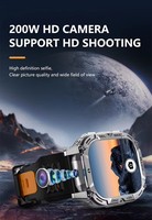 Reloj Inteligente 2026 B25 Android 4G con Tarjeta SIM, Videollamadas, Pantalla AMOLED de 2.04 Pulgadas, Batería de 800 mAh, Deportivo, Saludable, Descarga desde la App
