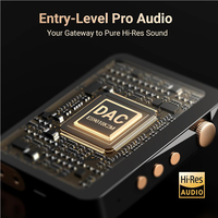 HiFi MP3 pour 5.3 haute résolution DSD lecteur de musique Portable sans perte <2 pouces 1 to de stockage prend en charge FLAC/WAV 20 + heures d'autonomie de la batterie