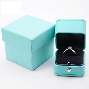 Шкатулка для ювелирных украшений из высококачественной искусственной кожи с бриллиантами - Product Image 2