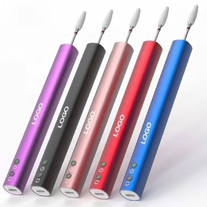 Ponceuse à ongles sans fil haute vitesse en carbure avec logo personnalisé, rechargeable, portable, pour <span class=keywords><strong>manucure</strong></span>, pédicure et nail art, avec station de charge - Product Image 1