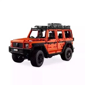 Set Regalo di Blocchi da Costruzione Compatibili Modello Auto Benz G500 <span class=keywords><strong>Puzzle</strong></span> con 2891 Pezzi in Plastica ABS - Product Image 1