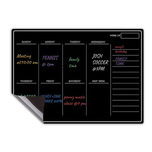 Tableau <span class=keywords><strong>magnétique</strong></span> effaçable à sec personnalisé pour réfrigérateur, tableau de récompenses, aimant de réfrigérateur pour la planification <span class=keywords><strong>hebdomadaire</strong></span> et l'utilisation pour animaux de compagnie - Product Image 6
