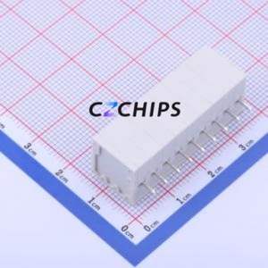 KF239-3.81-9P Spring Terminal Block Through hole Component (THT),P=3.81mm Connector 1x9P 3.81mm White 9P - Product Image 2