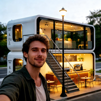 Maison conteneur pliable extensible pour familles ou entreprises