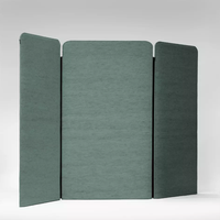 Cloison décorative d'intérieur pour bureau, design moderne, recyclable, écologique, pliable, en fibre de polyester, acoustique, pour la protection de l'intimité
