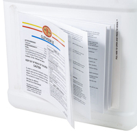 Étiquettes de livrets multicouches personnalisées, autocollants multicouches pliables, étiquettes d'instructions adhésives pour fûts d'huile de machine