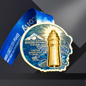 Monedas Conmemorativas Religiosas de la Colección Lighthouse Faith, Fundidas a Presión y Bañadas en Oro, Regalos Empresariales Personalizables - Product Image 1