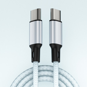 Cable de Carga Rápida USB Tipo C Trenzado de 100w, Cable de Sincronización de Datos PD de 60W para Teléfono, Tableta y Banco de Energía - Product Image 2