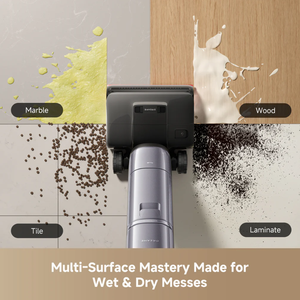 Aspiradora de Vapor Dreame H16 Pro, Húmeda y Seca, con Brazo Robótico Dual con IA 200 ° C Steam Wash 90 ° Aspiradora con Función de Fregado en Seco y Húmedo, 28kPa de Succión - Product Image 4
