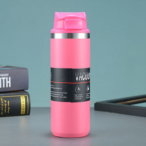 <span class=keywords><strong>Bouteille</strong></span> isotherme classique de 16 oz avec logo personnalisé, gourde de voyage, <span class=keywords><strong>thermos</strong></span> d'extérieur, gobelet isotherme avec bouton - Product Image 4