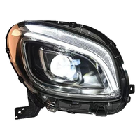 Phares LED modifiés pour Mercedes-Benz Smart, phares LED DRL, clignotants, feux de route, 12V