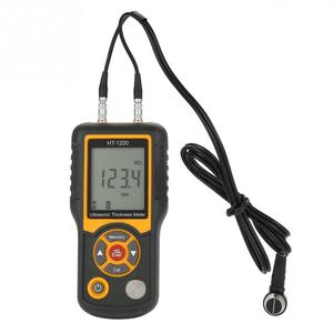 HT-1200 เครื่องวัดความหนาแบบดิจิตอล LCD อัลตราโซนิก เครื่องมือวัด 1.2~225 มม. ช่วงการวัด OEM - Product Image 2